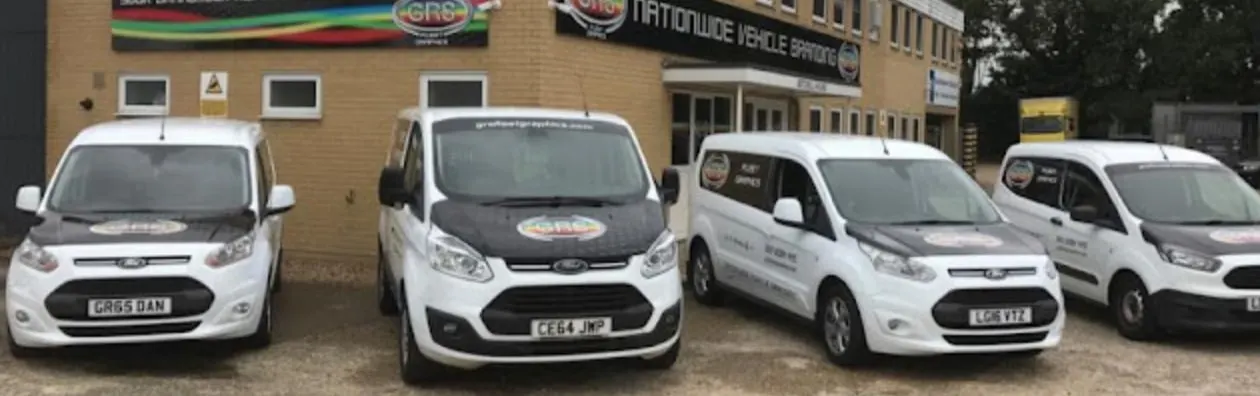 GRS Fleet Telematics Leadership Team and Fleet Vehicles